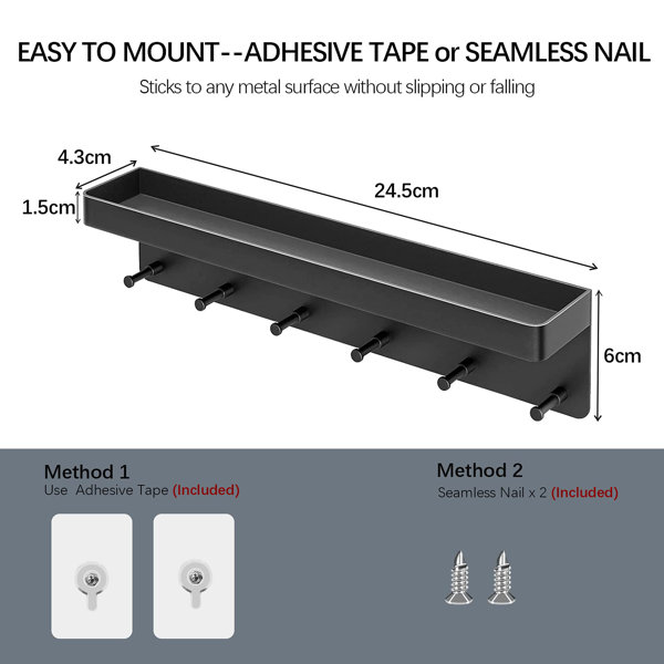 Adhesive key holder discount